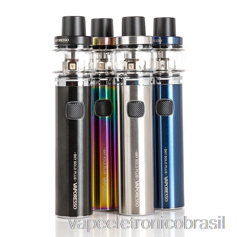 Vape Vaporesso Vaporesso Sky Solo & Solo Plus Starter Kit Padrão - Cinza